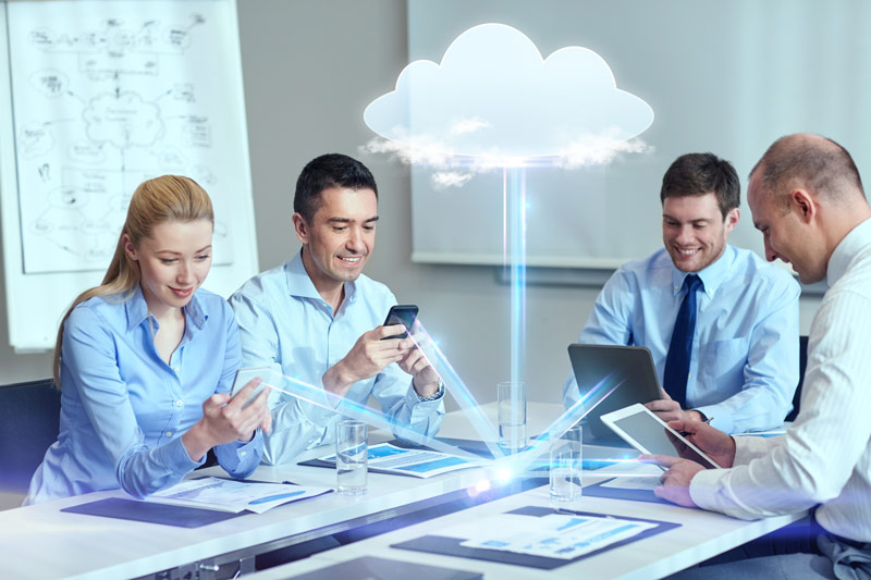business executives innovating with CloudQix